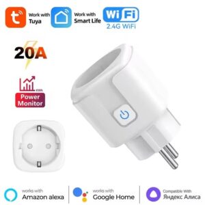 20A Smart WiFi Plug with Power Monitoring