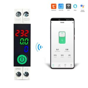 63A WiFi Smart Digital Display Power Breaker