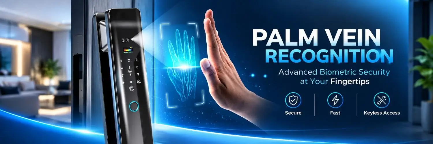 Smart digital door locks with fingerprint and keyless entry in Pakistan